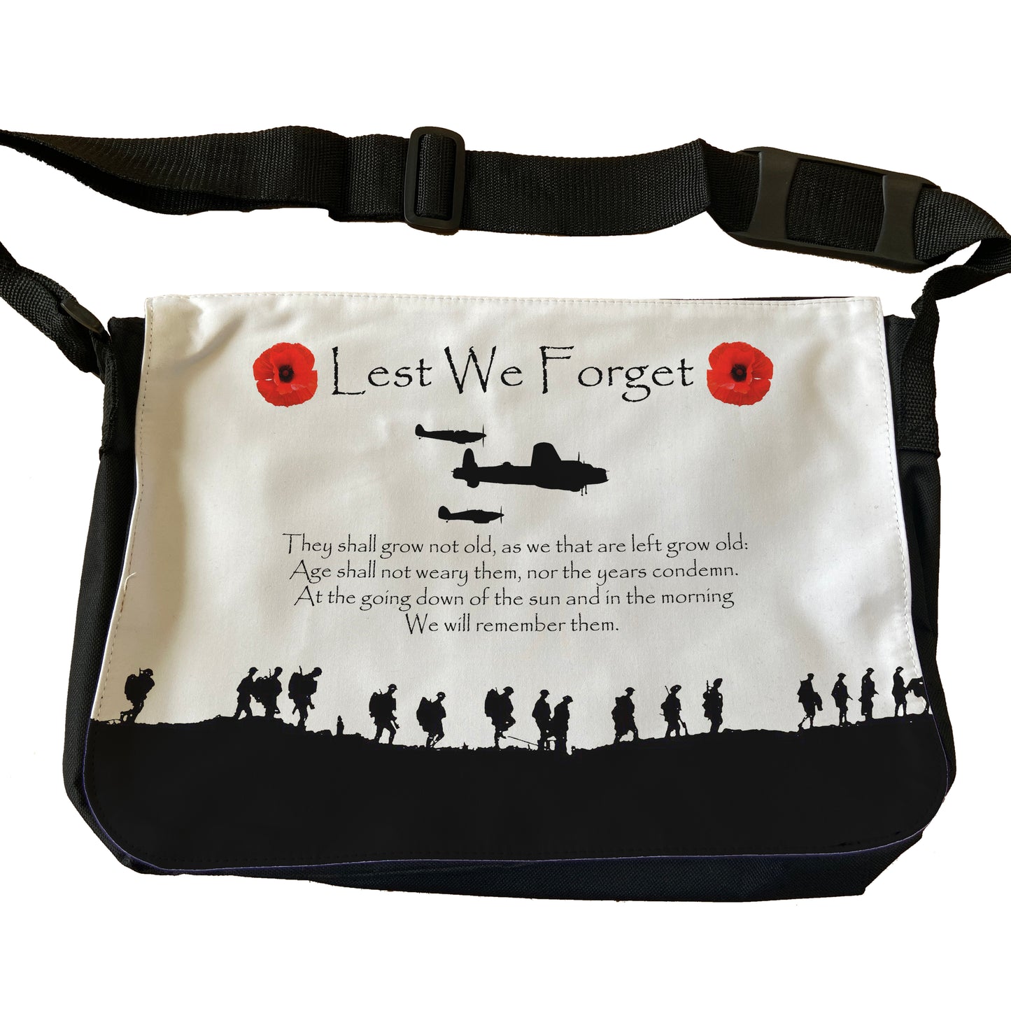 Large Polyester Messenger Bag - shopquality4u