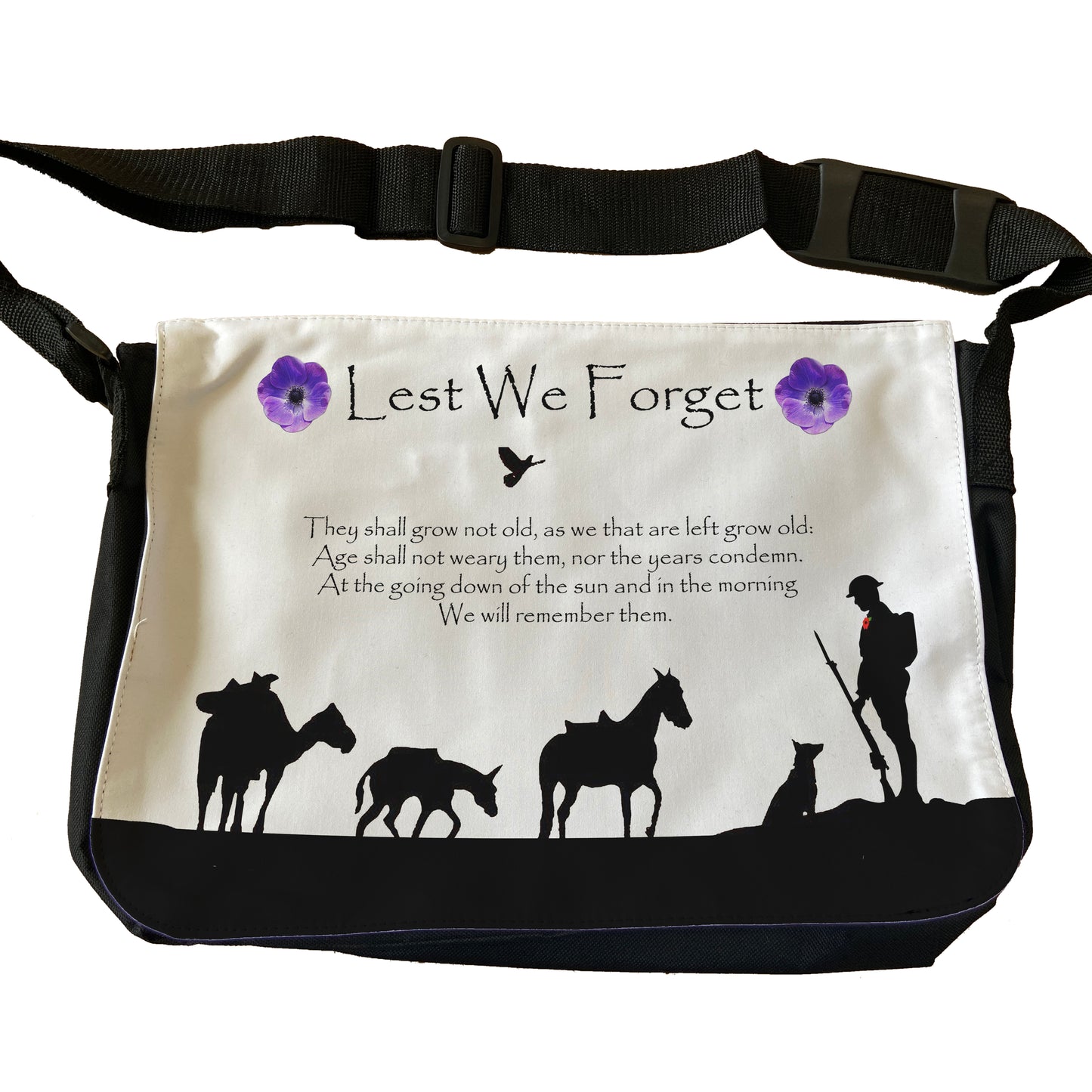Large Polyester Messenger Bag - shopquality4u