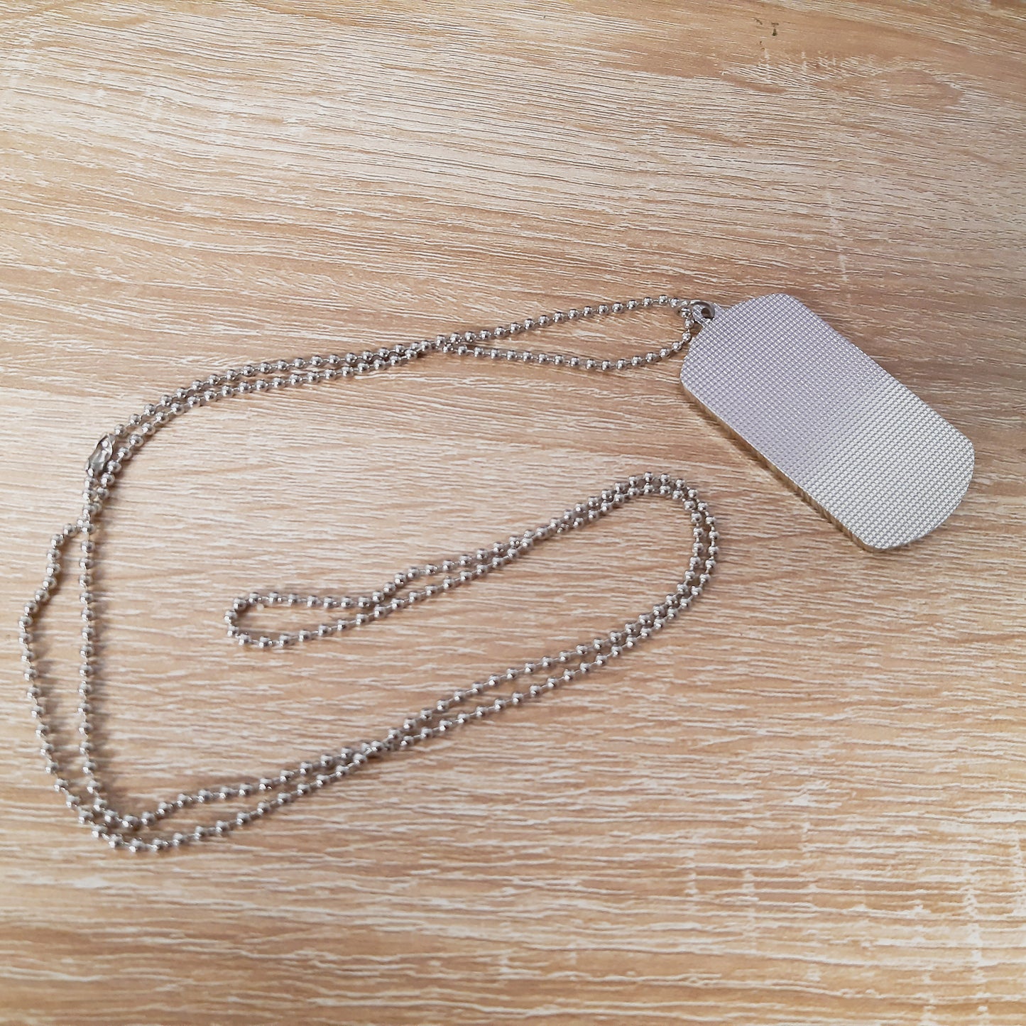 Red Background Football ID Tag Necklace - shopquality4u