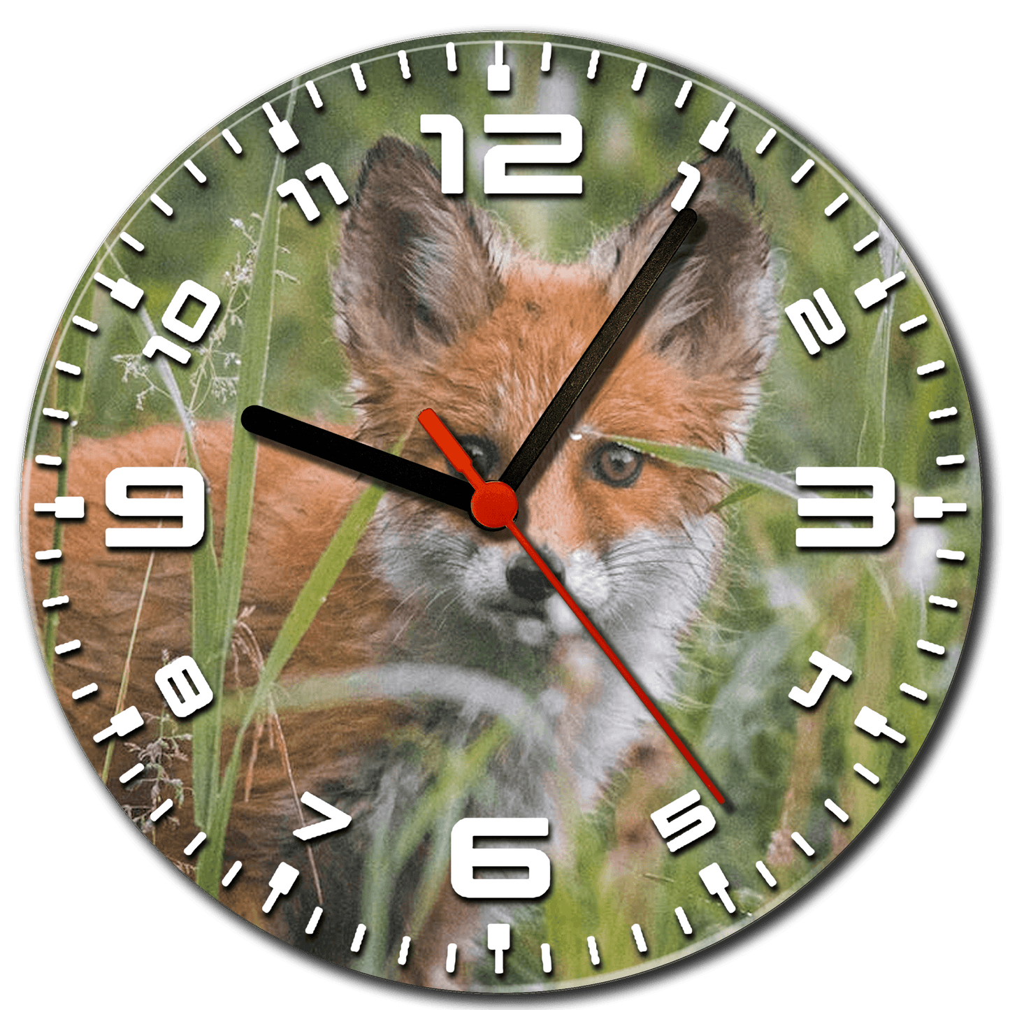 Personalised Glass Clock - shopquality4u