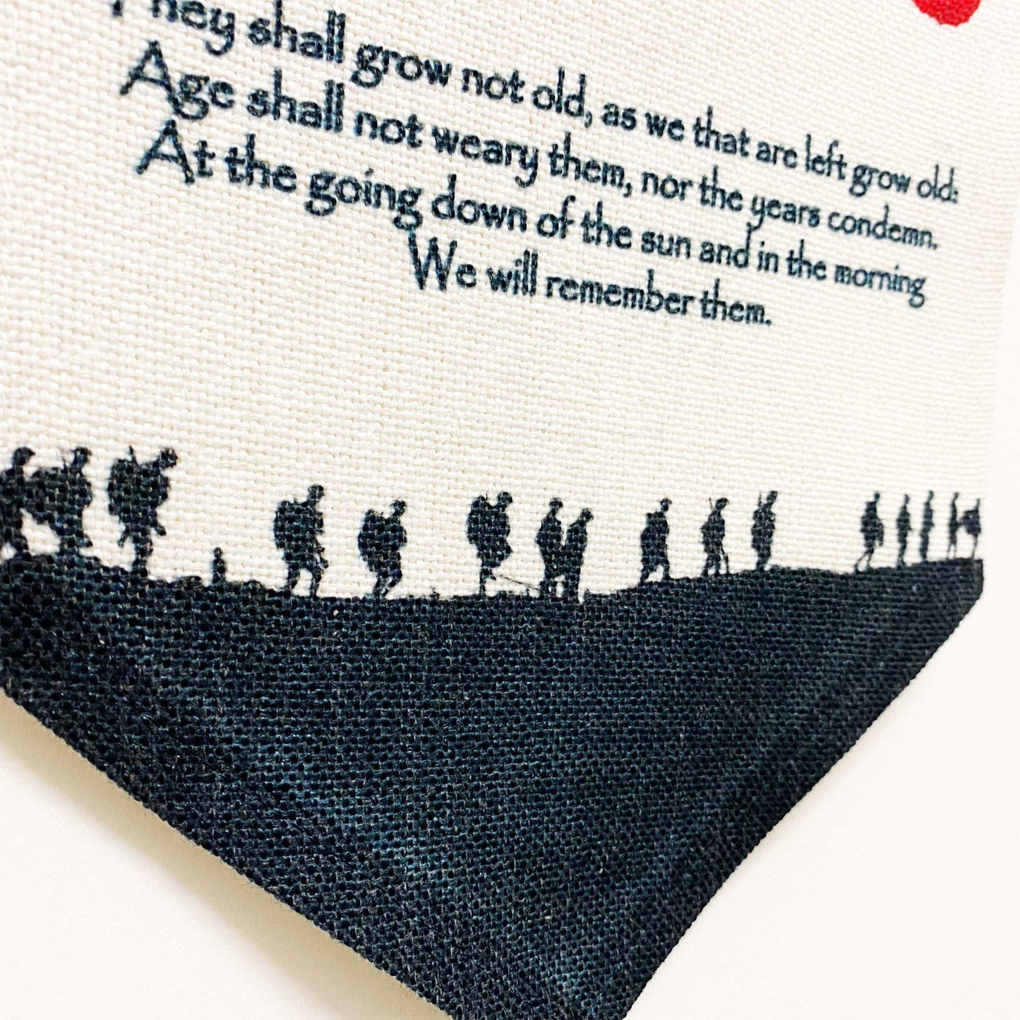 Lest We Forget Linen Bunting - shopquality4u