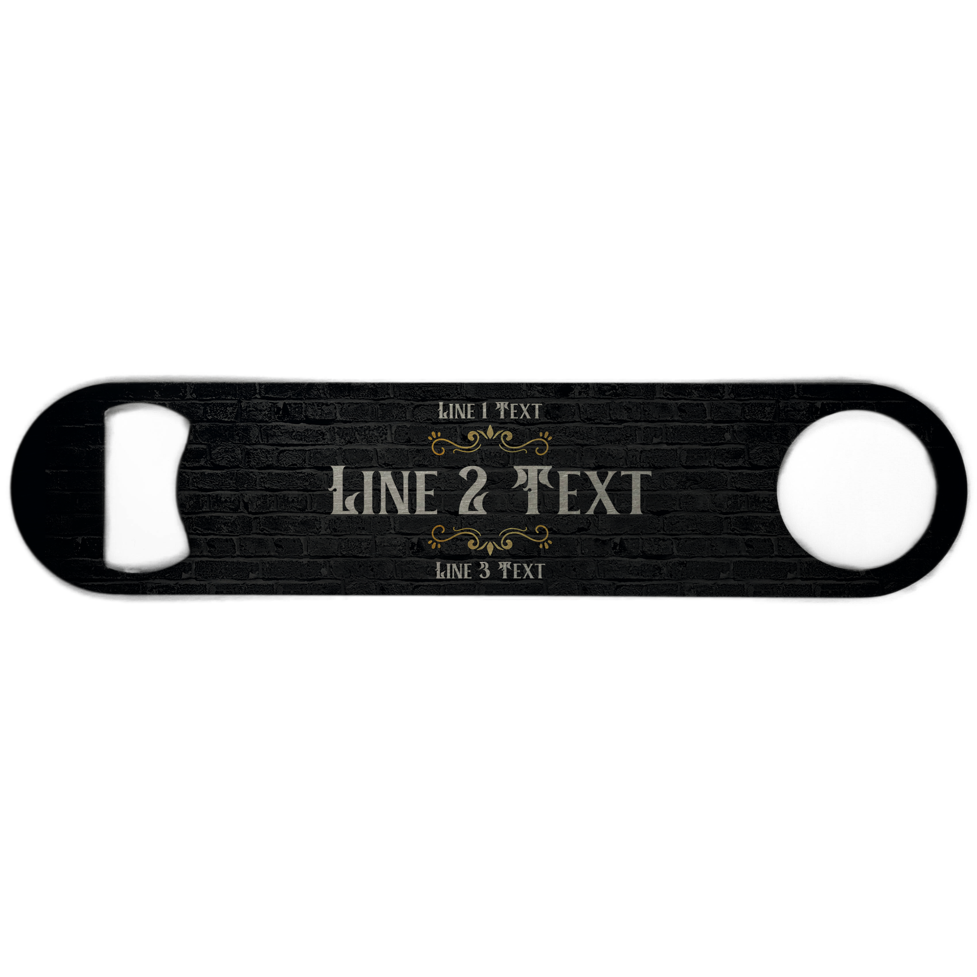 Personalised Dark Scrolls Bar Set - shopquality4u