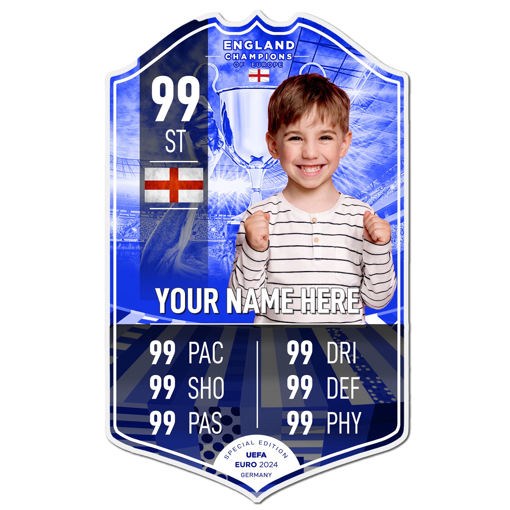 Special Edition EURO Final 2024 Football Card Player Stats - shopquality4u