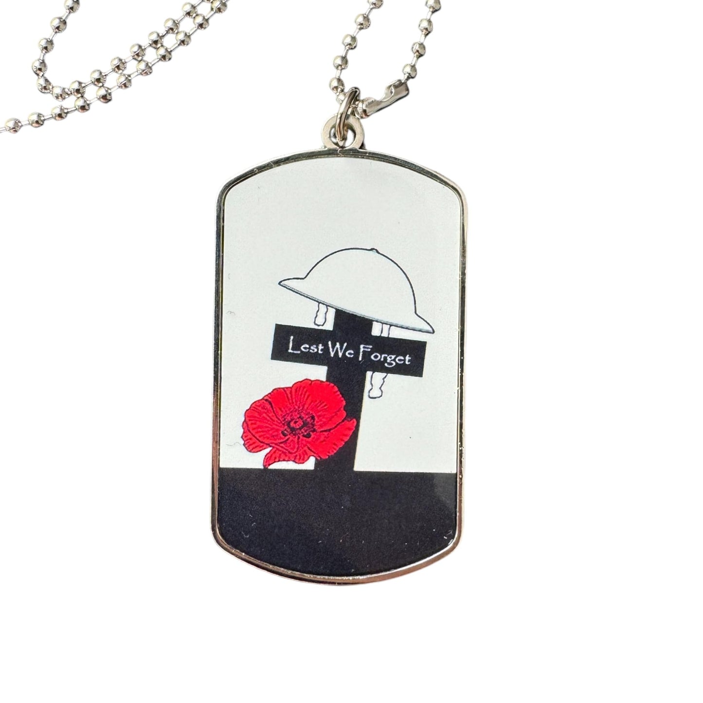 Stainless Steel ID Tag Necklace - shopquality4u