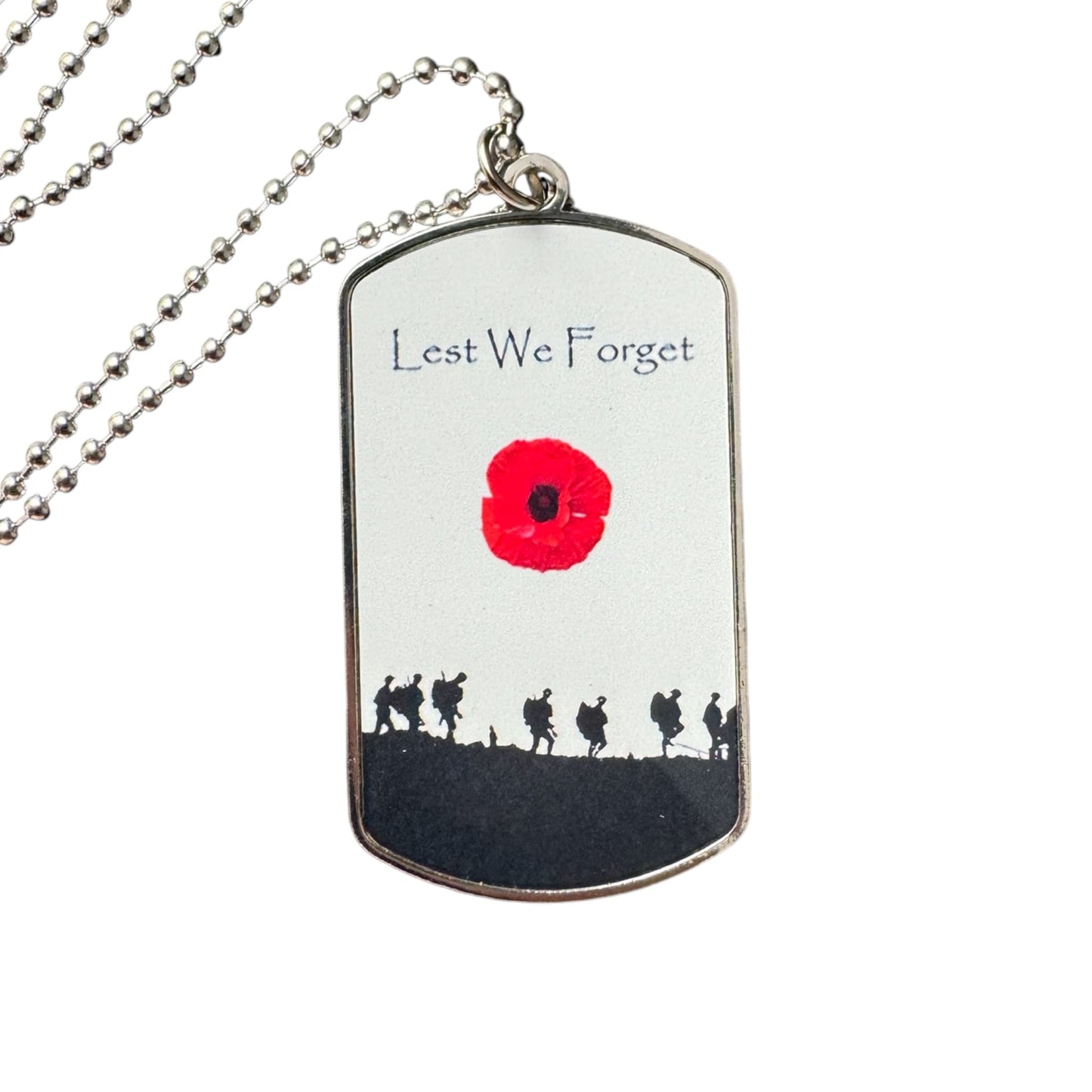 Stainless Steel ID Tag Necklace - shopquality4u