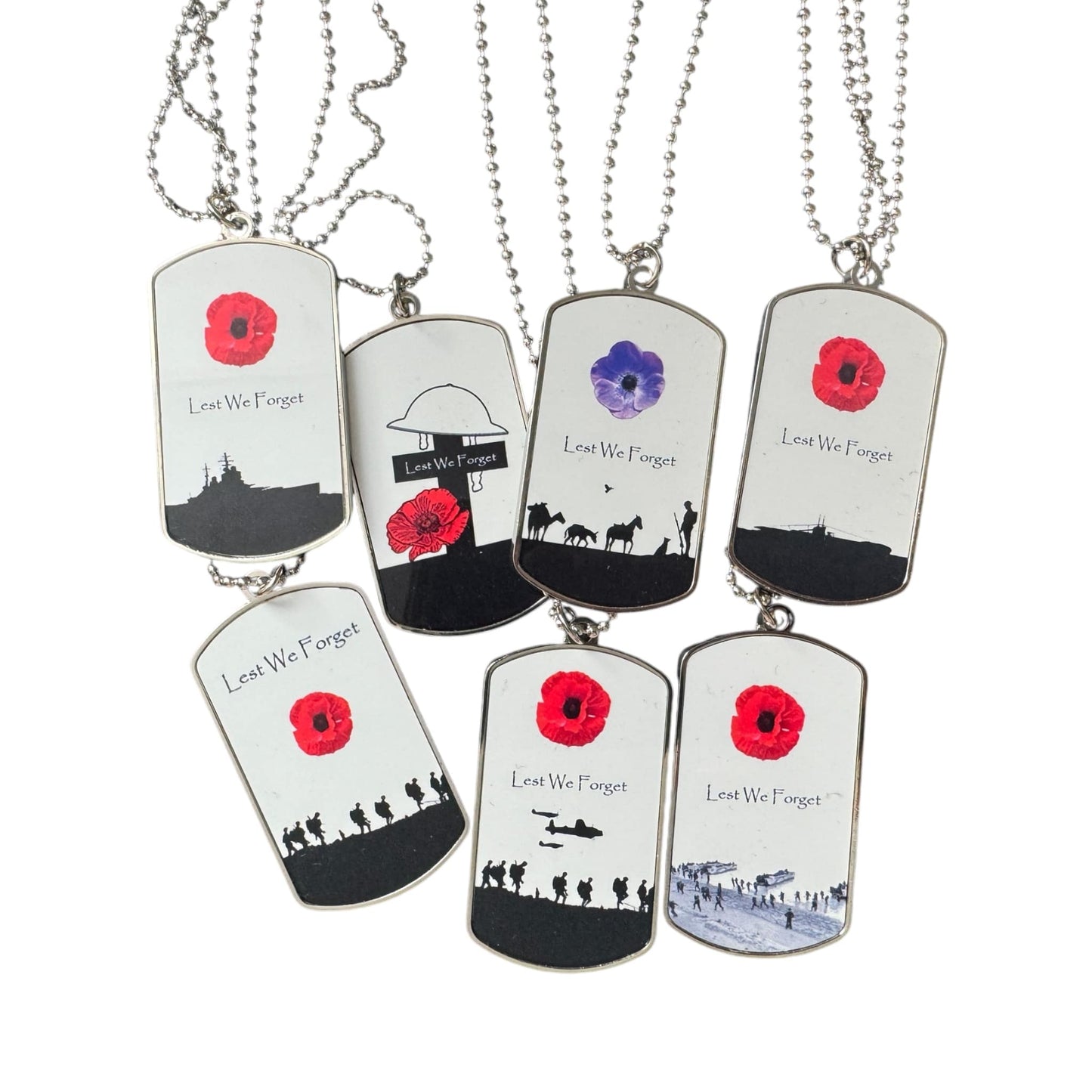 Stainless Steel ID Tag Necklace - shopquality4u