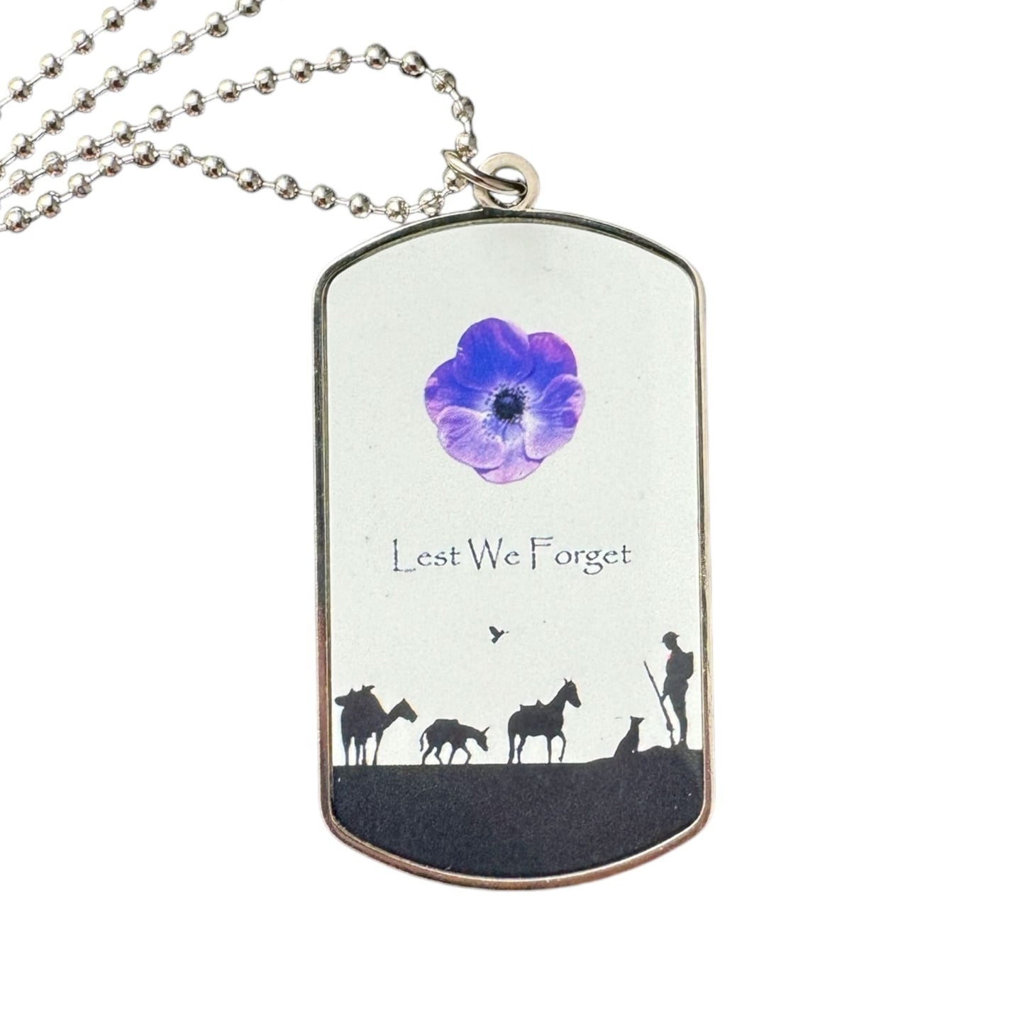 Stainless Steel ID Tag Necklace - shopquality4u
