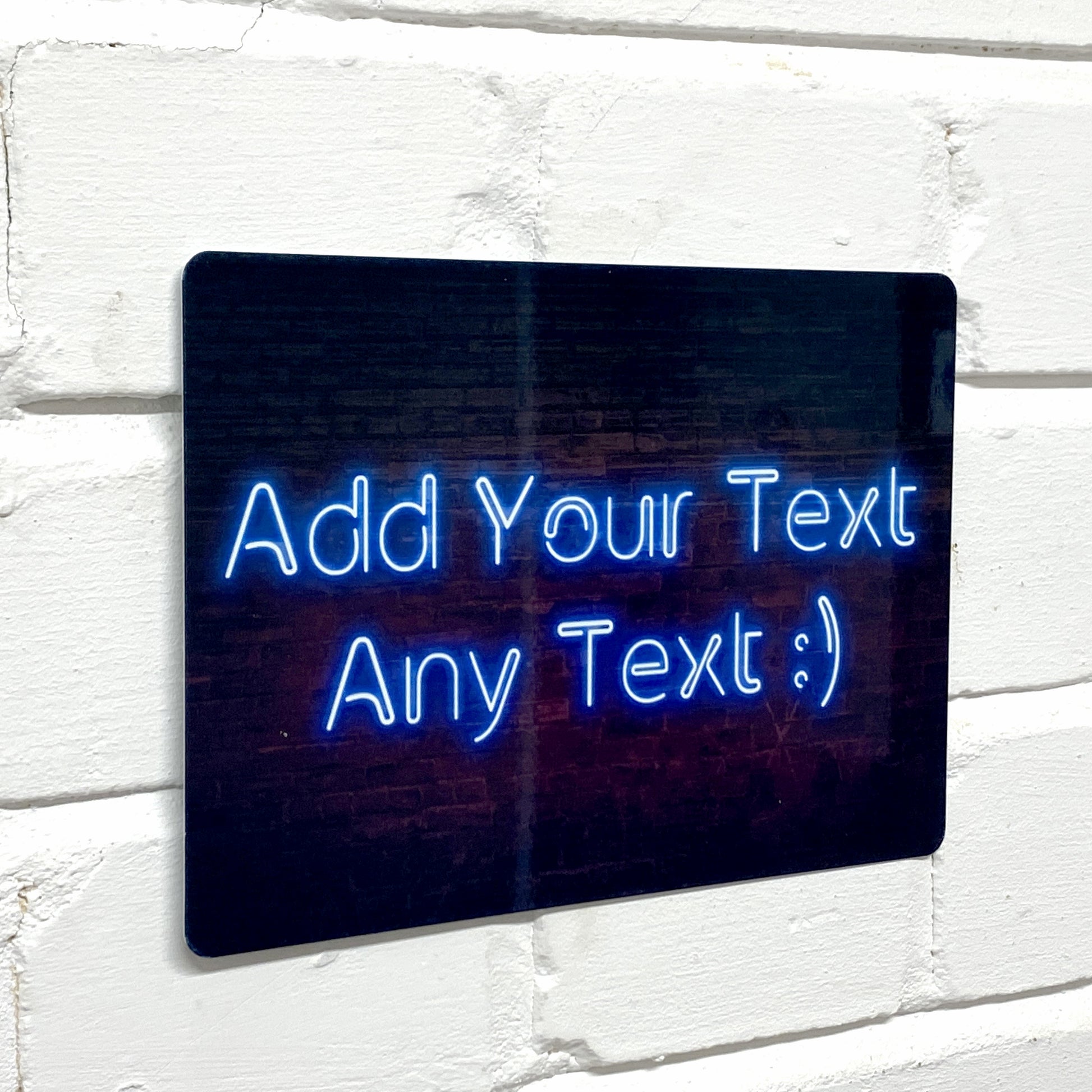 Neon Brick Metal Sign - shopquality4u