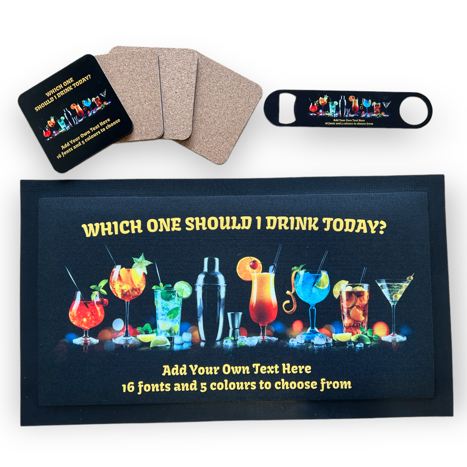 Personalised Cocktail Bar Set - shopquality4u