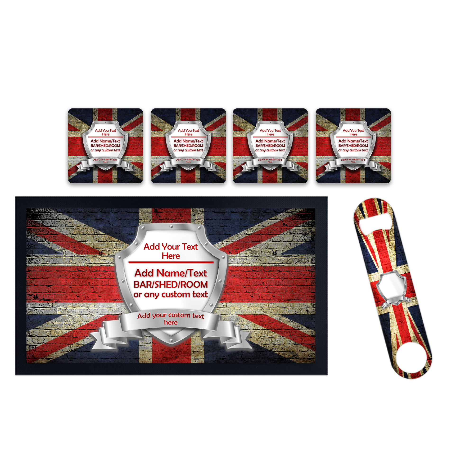 Union Jack Bar Set - shopquality4u