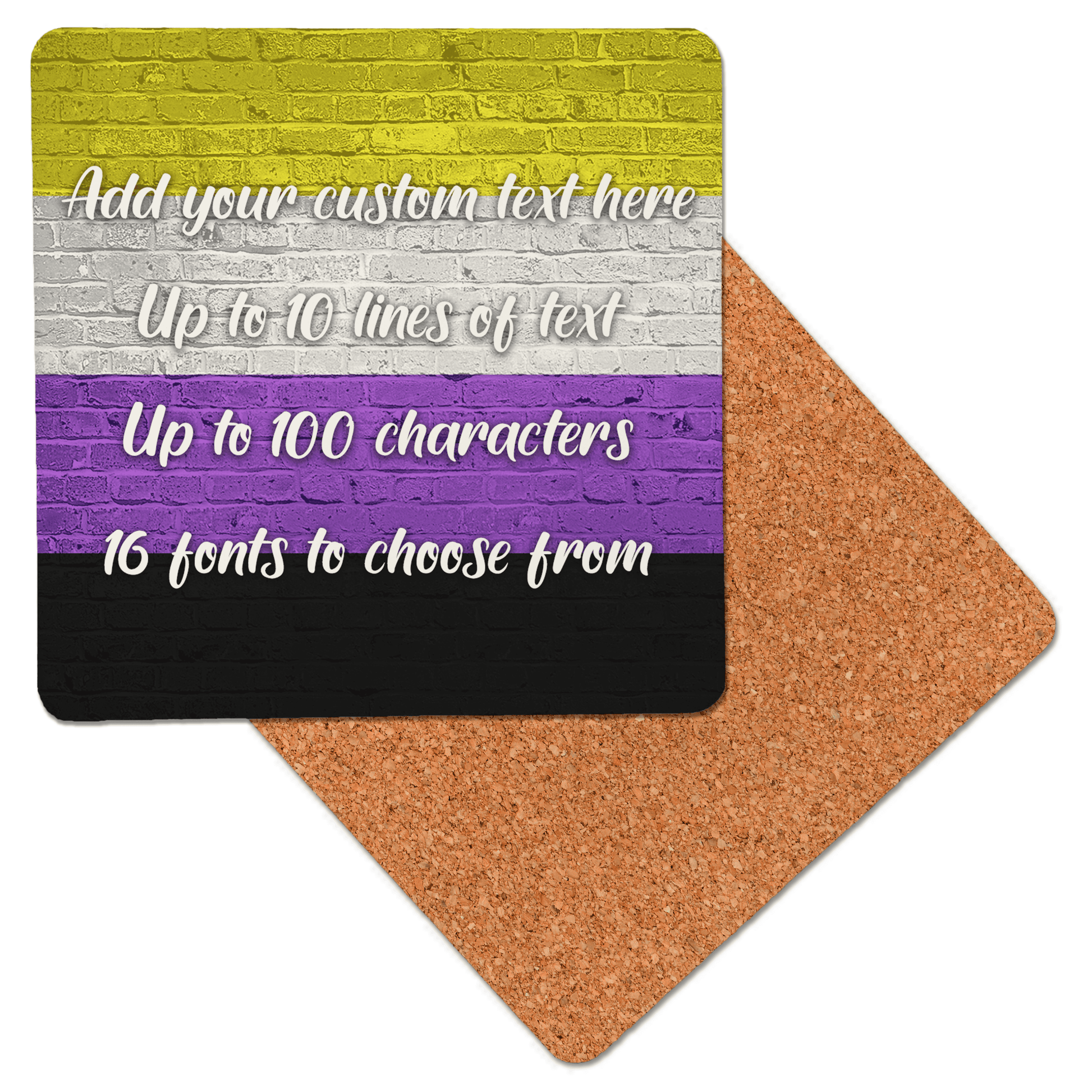 Non-Binary Pride Flag Bar Sets - shopquality4u