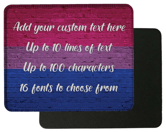 Bisexual Pride Flag Mouse Pad - shopquality4u