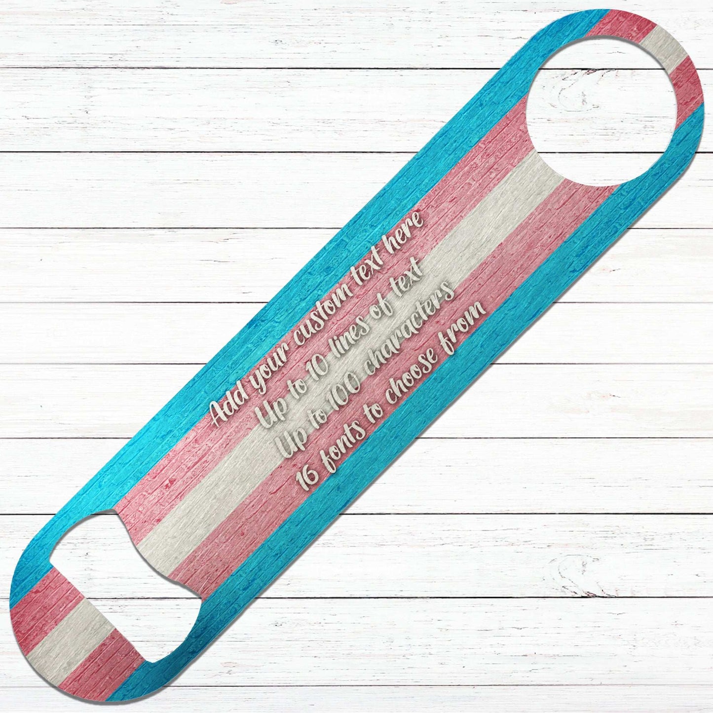 Trans Pride Flag Bottle Opener - shopquality4u