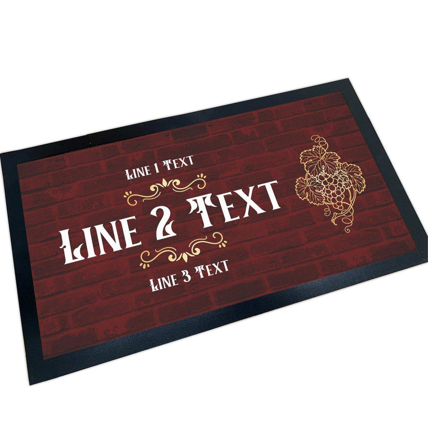 Wine Brick Bar Runner - shopquality4u