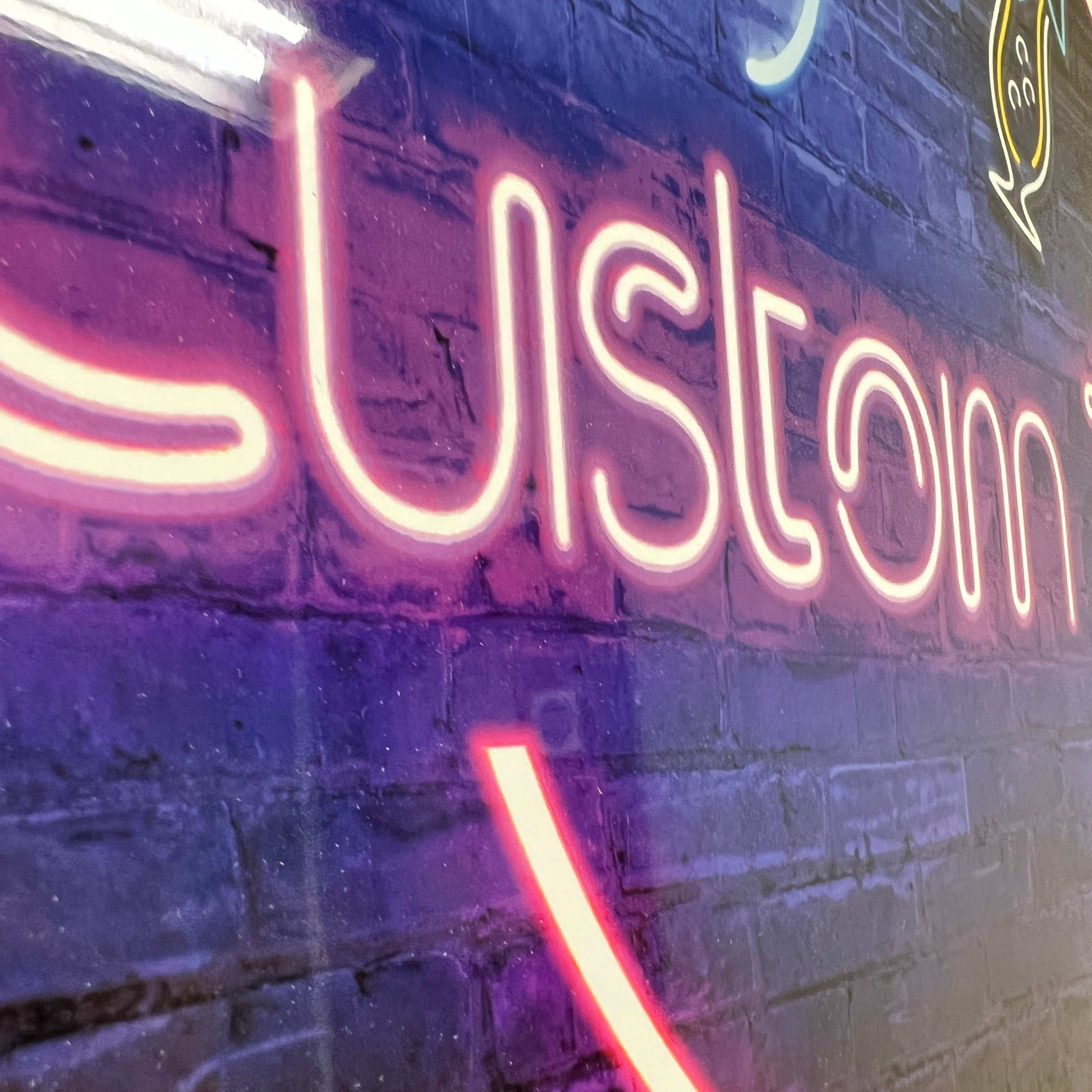 Neon Effect Metal Bar Sign - shopquality4u