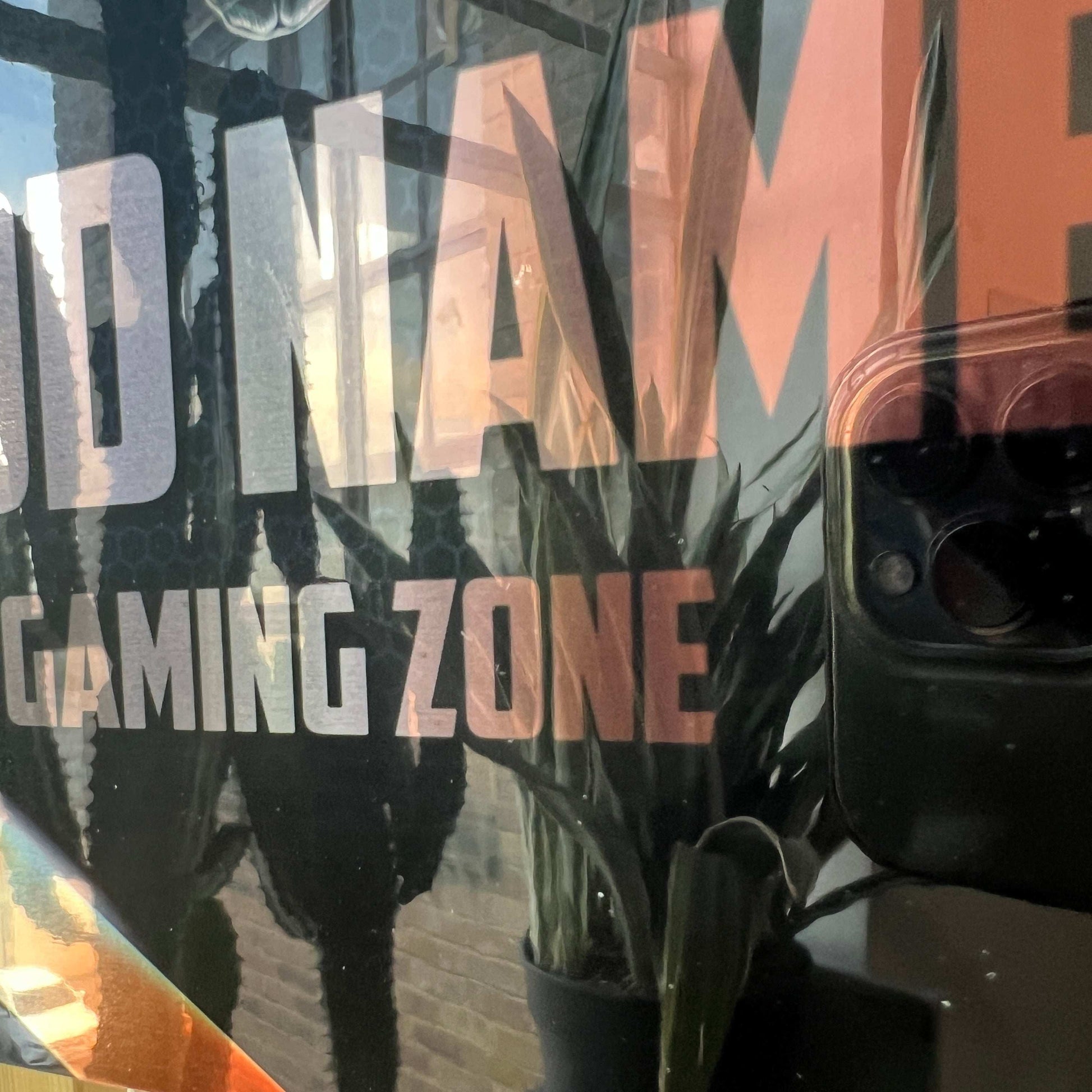Personalised Metal Mirror Gamer Sign - Gaming Zone Skull - shopquality4u