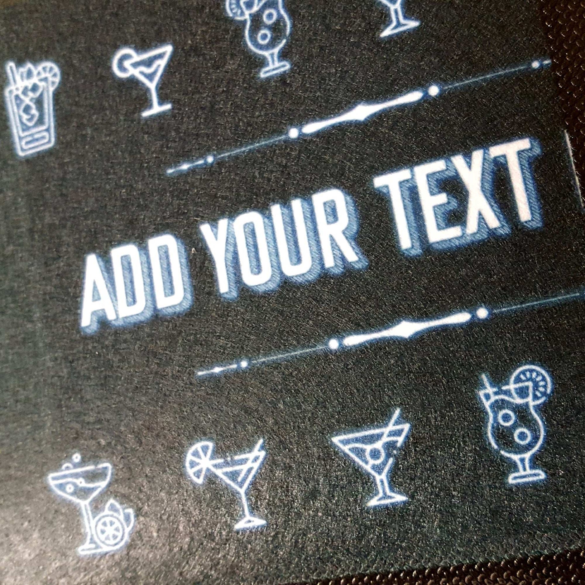 Cocktail Glasses Bar Runner - shopquality4u