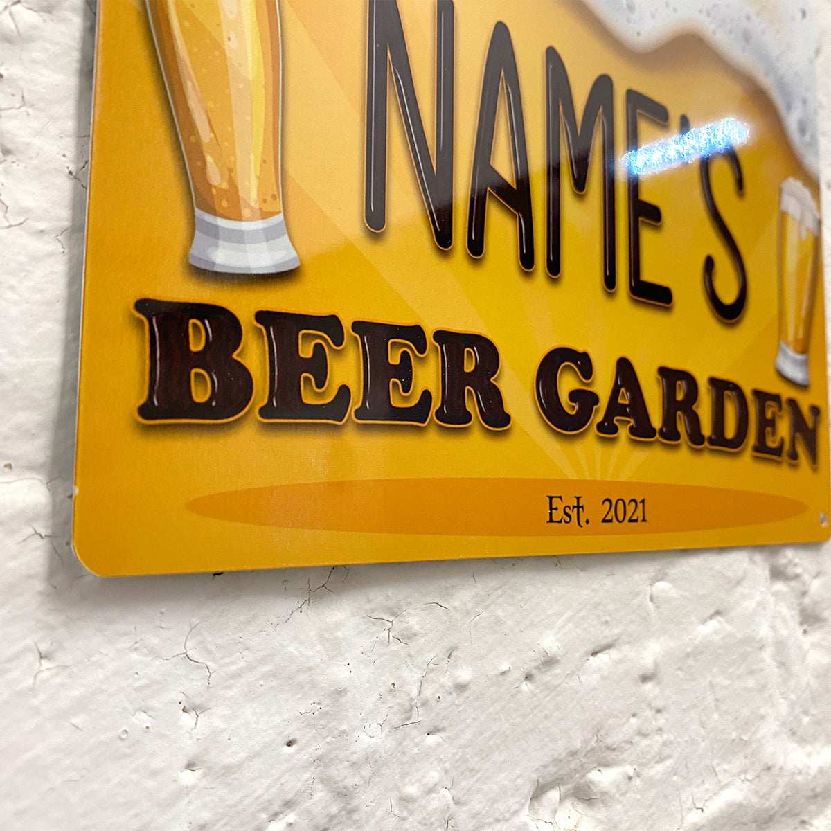 Beer Garden Metal Sign - shopquality4u