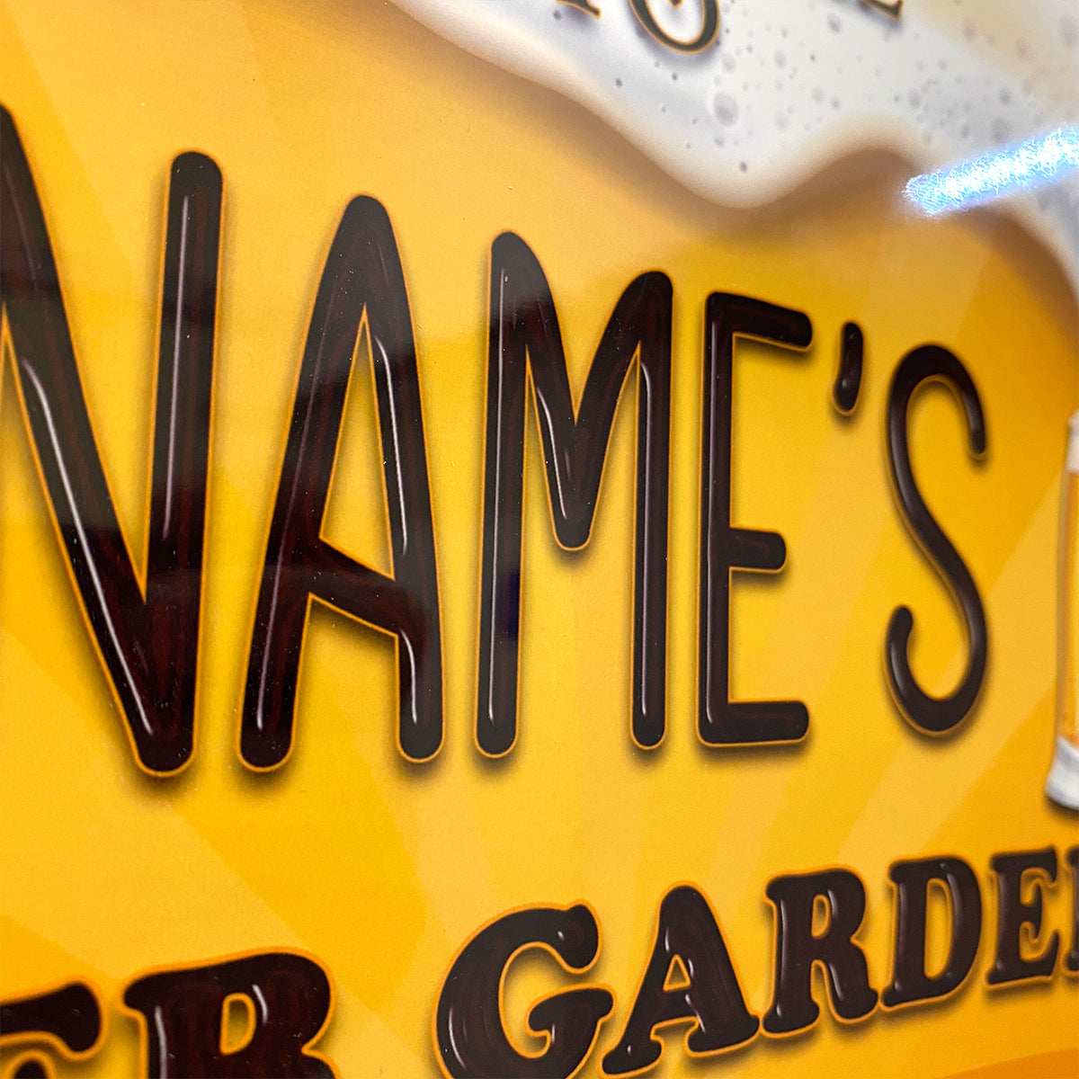 Beer Garden Metal Sign - shopquality4u