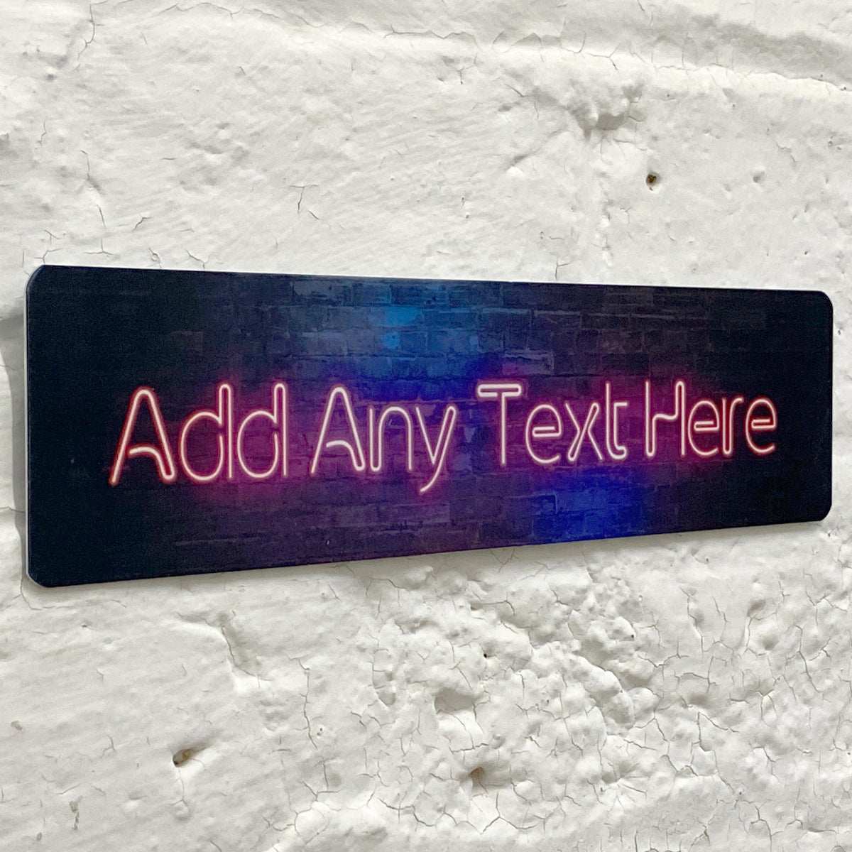 Neon Effect Wall plaque - shopquality4u