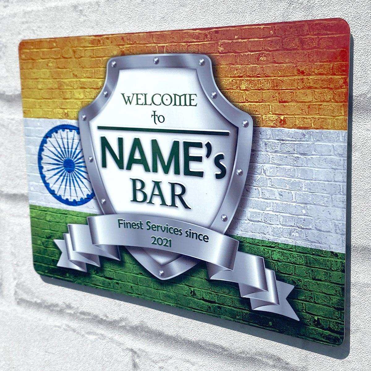 Indian Flag Metal Sign - shopquality4u