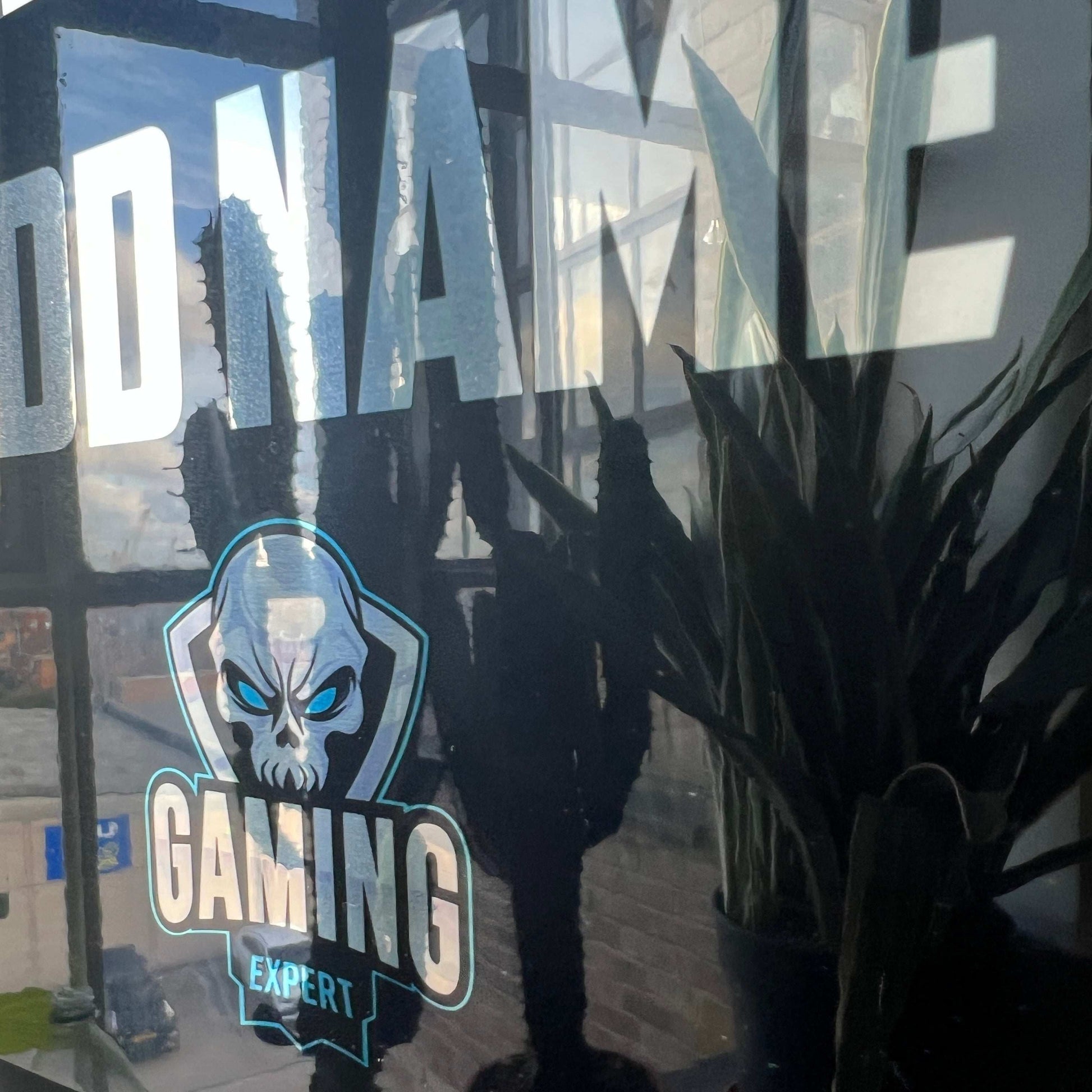 Personalised Metal Mirror Gamer Sign - Gaming Expert - shopquality4u
