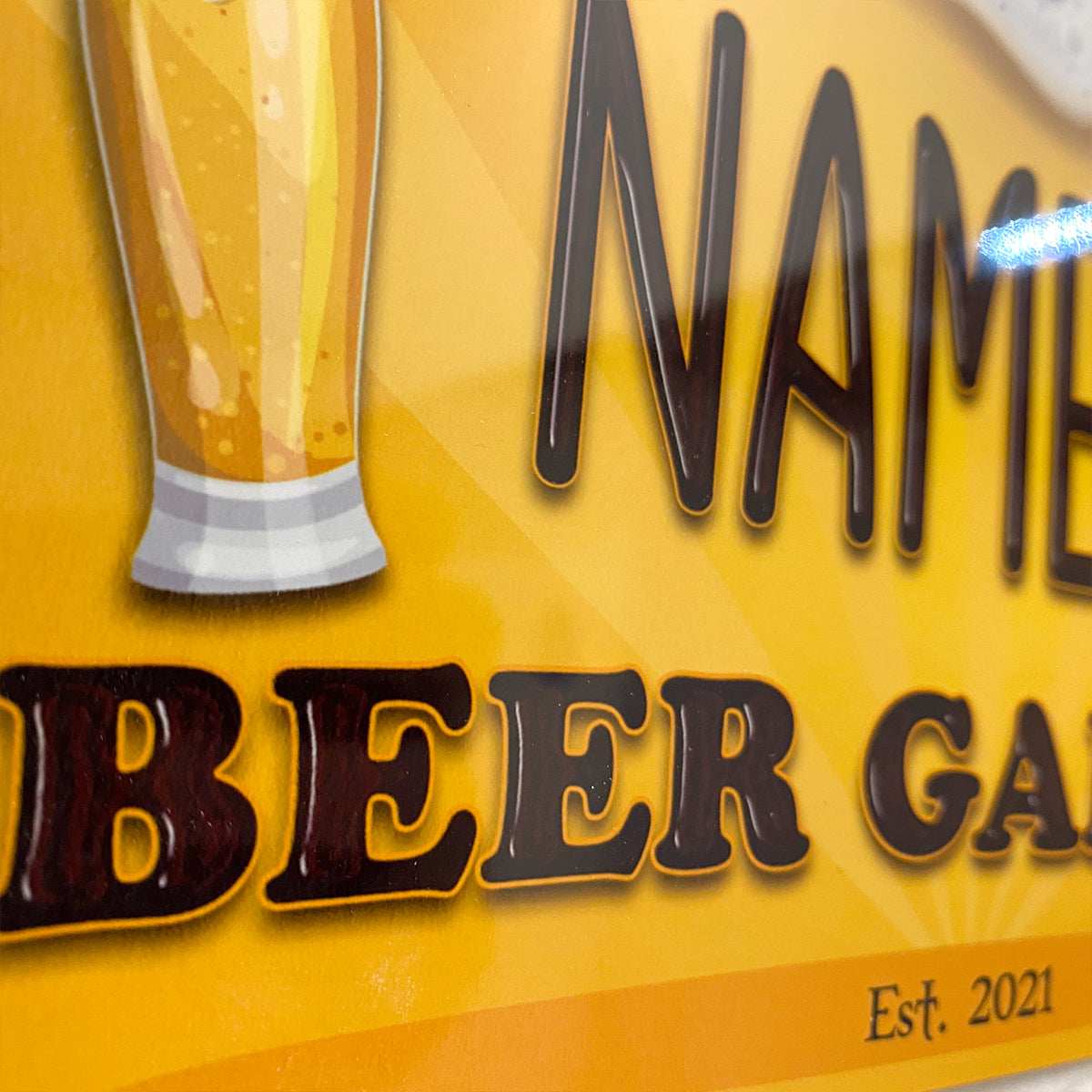 Beer Garden Metal Sign - shopquality4u