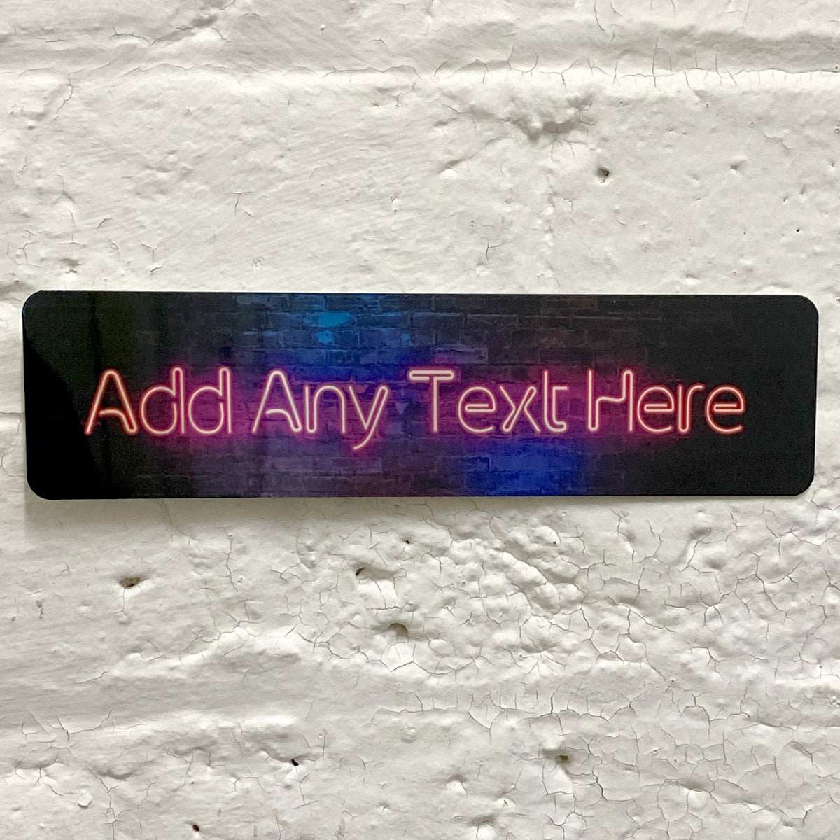 Neon Effect Wall plaque - shopquality4u