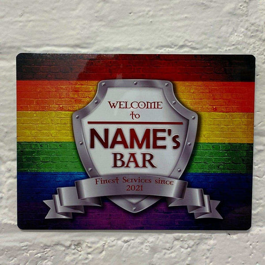 Rainbow Pride Flag Metal Sign - shopquality4u