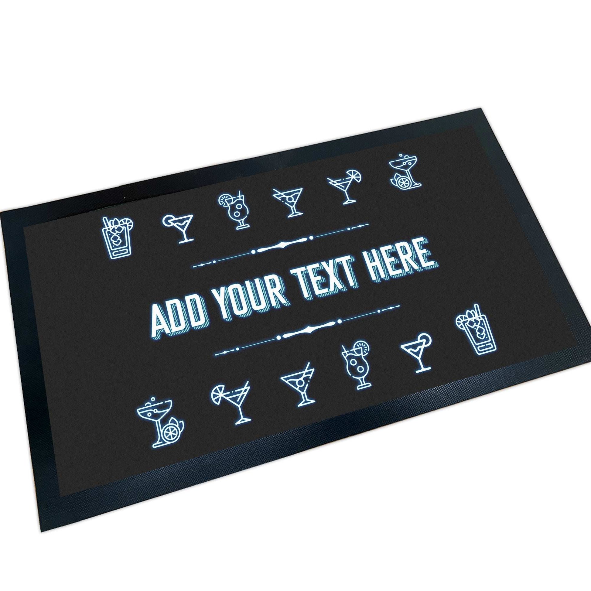 Cocktail Glasses Bar Runner - shopquality4u
