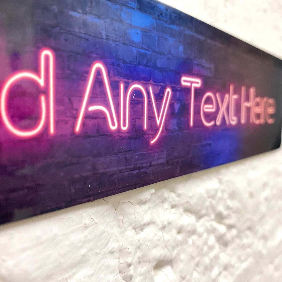 Neon Effect Wall plaque - shopquality4u