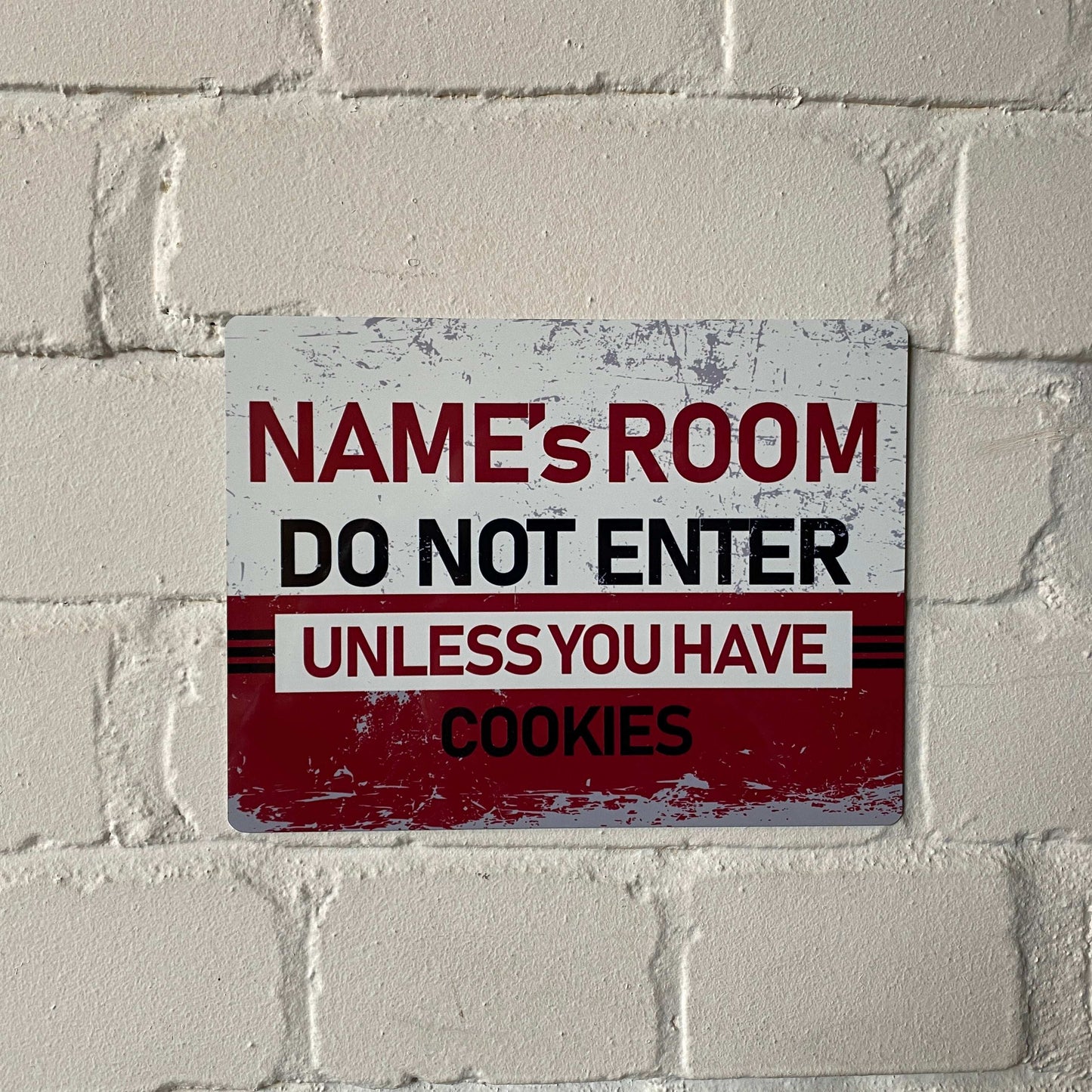 Gamer Bedroom Gaming Metal Sign - shopquality4u